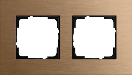 Gira 021238 2f Esprit bronze cover frame