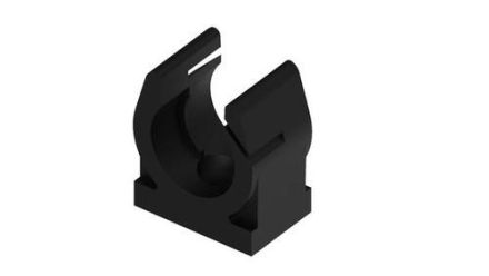 Fränkische Rohrwerke 4912100100 2CNPA-10B plastic black fastening clip