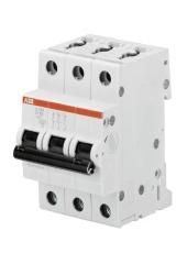 ABB Stotz-Kontakt S203-B25, circuit breaker B-Char., 6 kA, 25 A, 3P, 2CDS253001R0255