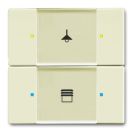 BUSCH-JAEGER 6126/02-82 KNX touch sensor control element | 2-way | ivory white