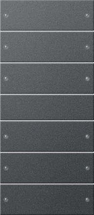 GIRA 218628 TS3 rocker set System 55 | 6-way (3+3) | anthracite