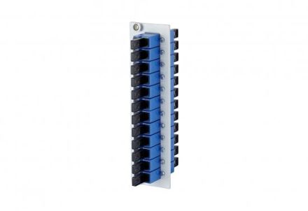 METZ CONNECT OpDAT REGpro Front 3HE 7HP 12xE2000 SM front panel, 15024A5812-E
