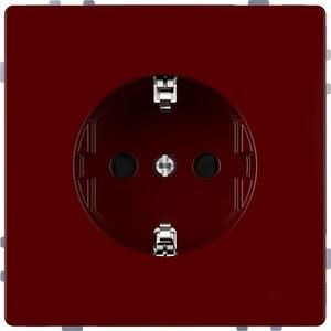 MERTEN MEG2300-6006 SCHUKO socket ruby red System Design