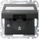MERTEN MEG2313-0414 SCHUKO socket anthracite System M