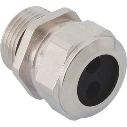 Kaiser Progress MS Multi brass 2x7.7-10mm AGRO cable gland PG21, 1311.21.2.100