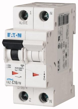 Eaton FAZ-B20/1N miniature circuit breaker, 278649