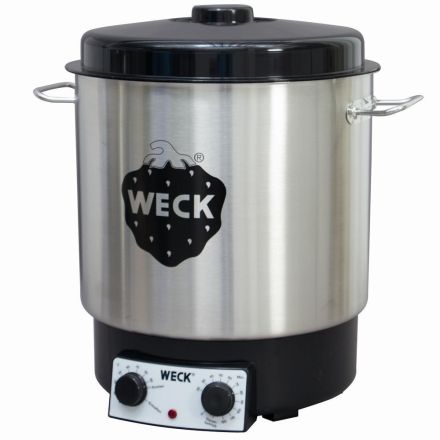 WECK WAT 25 preserving machine ED with clock without tap, with insert grid