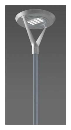 RZB 611953.004.1 19.8W 4000K D650 H610 1-way LED mast light