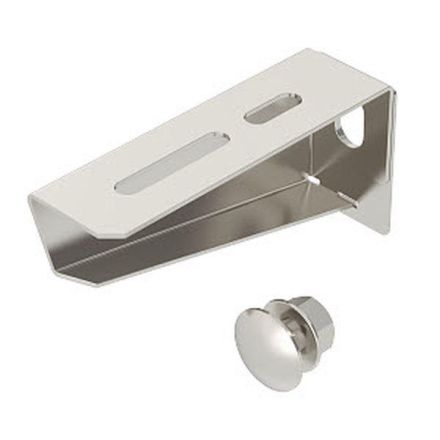 OBO Bettermann 6424440 MWA 12 11S A4 stainless steel light version wall and support bracket