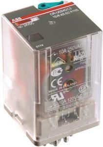 ABB Stotz-Kontakt CR-U230AC2L, plug-in interface relay 2We, A1-A2=230VAC, 250V/10A, LED, 1SVR405621R3100