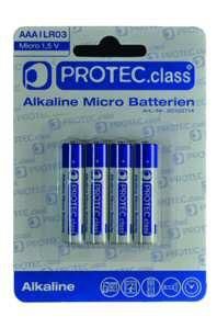 PROTEC.class 05103714 Batteries PBAT AAA Micro 4Blister (MHD) Battery