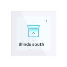 BUSCH-JAEGER 2TMA310010W0001 KNX/f@h touch panel Room Touch | Standard | white glass | 4 inches