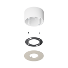 JUNG PMM-AP-SET-EL mounting set KNX presence detector mini | surface-mounted | stainless steel