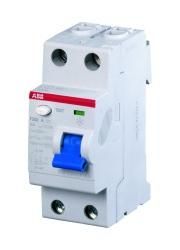 ABB Stotz-Kontakt F202 A-25/0.3, residual current device 2P, type A, 25A, 300mA, 2CSF202101R3250