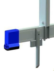 PROTEC.class 05105297 Ladders Universal steel swivel tip PUSDS 2 pcs