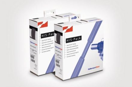 HellermannTyton 300-32544 HIS-PACK-25.4/12.7-G heat shrink tubing