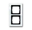 Busch-Jaeger 1722-284 cover frame, 2-way frame studio white