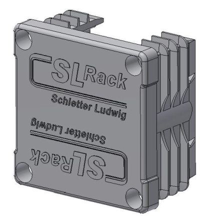SL Rack 94640-06 RAIL 40 grey plastic end cap