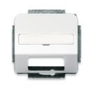 Busch-Jaeger 1769-914 Central plate, with label field alpine white