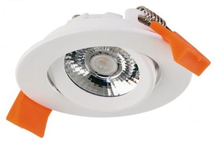 EVN P30030102 PR black white 3000K 3W 205lm NG LED recessed ceiling spotlight