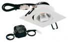 EVN PC24N90140 P Q. black white 4000K 8.4W 1060lm NG LED recessed ceiling spotlight