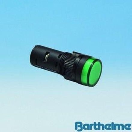 Barthelme 58802414 16mm EBD blue 24VAC/DC LED signal lights