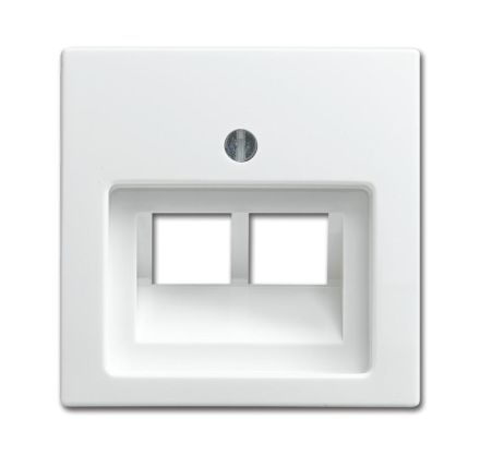 Busch-Jaeger 1803-02-914 Central plate, 2-way alpine white
