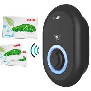 HYMES Networks 10127502 EVC04-AC22SW Wallbox, KFW eligible