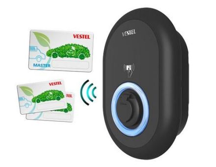 HYMES Networks 10127502 EVC04-AC22SW Wallbox, KFW eligible