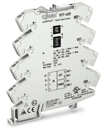 Wago 857-409 24V DC universal isolation amplifier