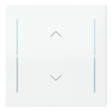 BUSCH-JAEGER LFAW/A.1.70.11-44G rocker for Keypad art linear | 1-way, arrows | studio white glossy