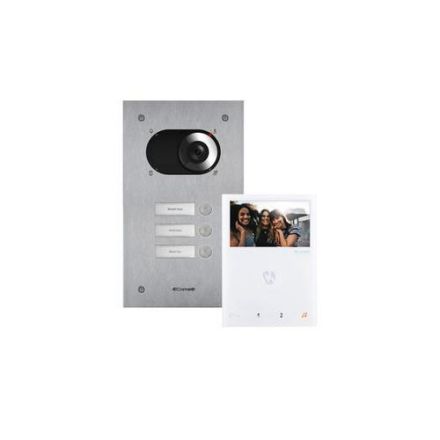 Comelit Group Germany KVS2003 Switch 1x Monitor Mini HF SB2 Video Intercom Set
