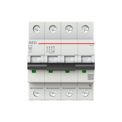 Busch-Jaeger 2CDS253188R0164 Elfaplus 6kA C-16A 3P+N circuit breaker