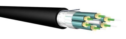 Draka Comteq UV(ZN)HQBH 4G 50/125 Break-Out Cable