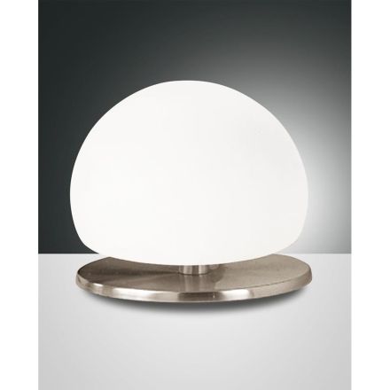 Fabas Luce 3570-30-178 table lamp 33W HV MORGANA G9 ni with switch