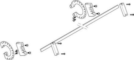 ABN N/PE with CU 12x5mm 1-pole 27° busbar module (MXSC31311)