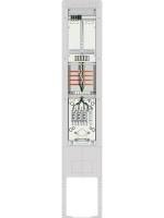 ABN SZ202ZZ1402 meter connection column 1 ZP, 4-pin