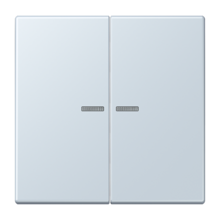 Jung LC995KO5209 2-way rocker switch with light guide, LS series, outremer pale ( LC32023 )