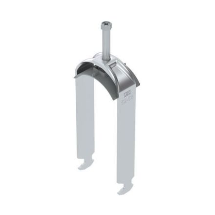 OBO Bettermann 1186457 2056 BS-H2-K-58 ALU 52-58mm 2-way aluminum clamp