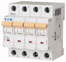 Eaton PXL-B12/4 miniature circuit breaker, 12A, 4p, B-Char, 236587