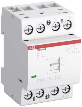 Busch-Jaeger 4TQB116419R0000 VID403001 3S/0Ö 24 VAC/DC QTY 4 installation contactor