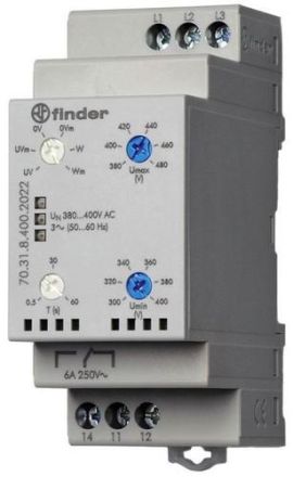 Finder 70.31.8.400.2022 MF phase monitoring 3-phase