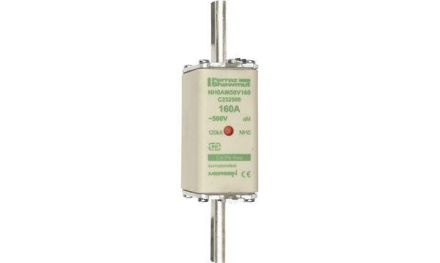 Mersen 2B165.000000 NH1AM50V125 125A size 1 AC500V KK aM NH fuse link