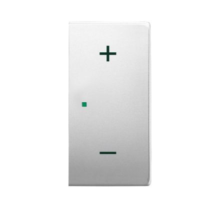 Busch-Jaeger 6237-22-866 Rocker switch, 2-way right, with symbol 'Volume' stainless steel