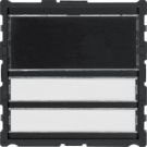 Elcom REU792Y call button module 2 buttons with LED sign status. 2D ONE