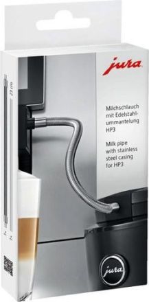 Jura 24114 HP3 milk hose with stainless steel coating