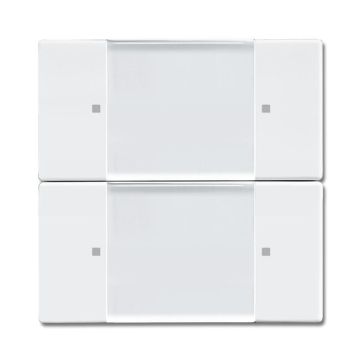 Busch-Jaeger 6736/01-84 Wall transmitter ZigBee Light Link, 2 channels studio white