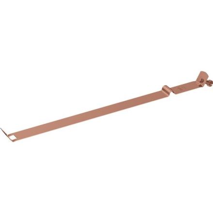 Pröpster 111 235 G Cu with bead D:8mm for pipe D:100mm M6 pipe clamp