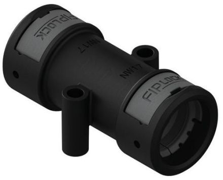 Fränkische Rohrwerke 4891607900 ACPA-23B-SH black pipe connector
