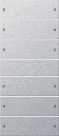 GIRA 218626 TS3 rocker set System 55 | 6-fold (3+3) | aluminium